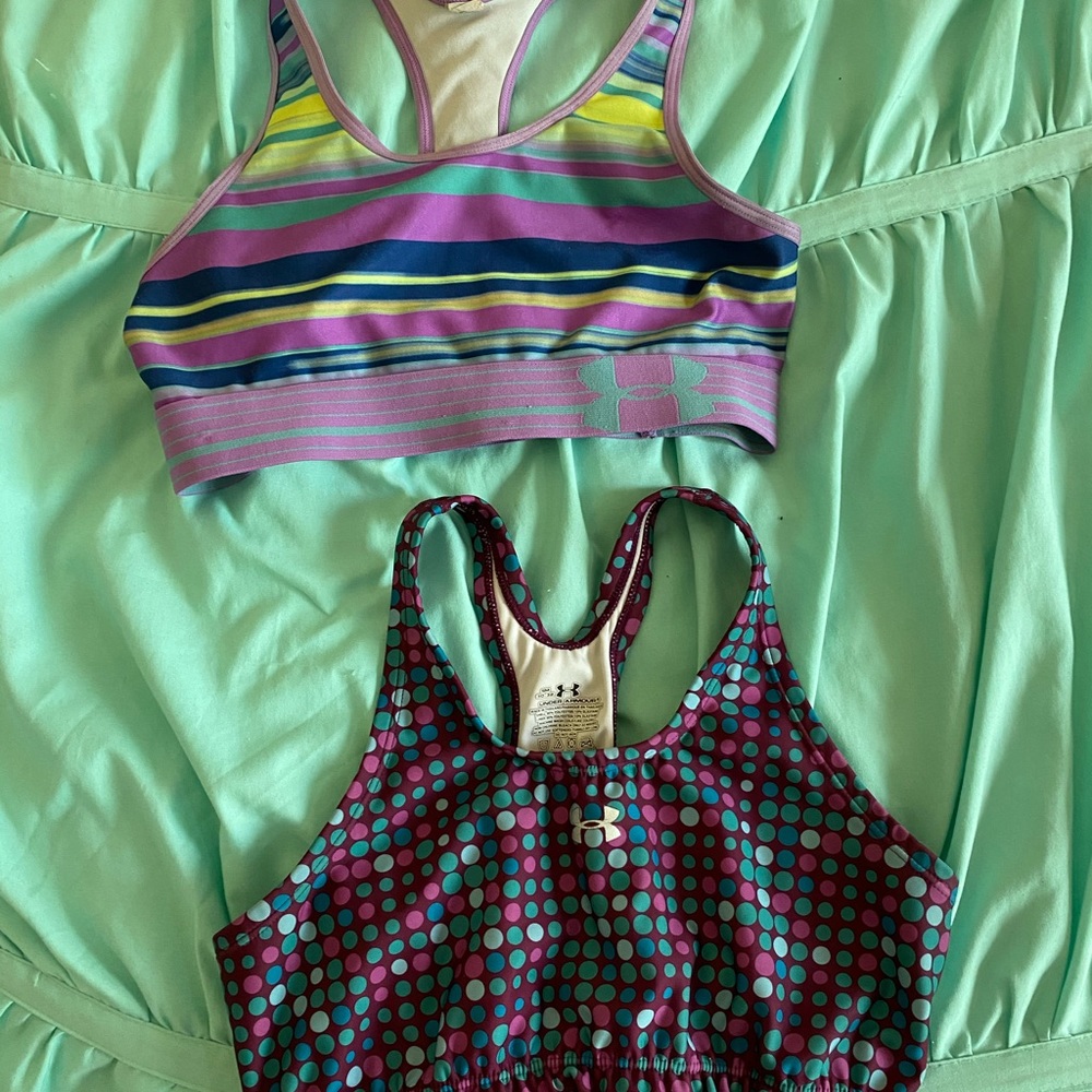 2 under armor sports bras